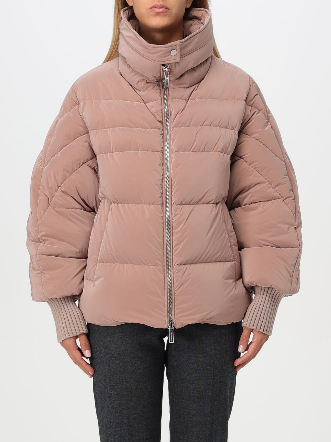 Giglio Piumino Moorer in nylon trapuntato