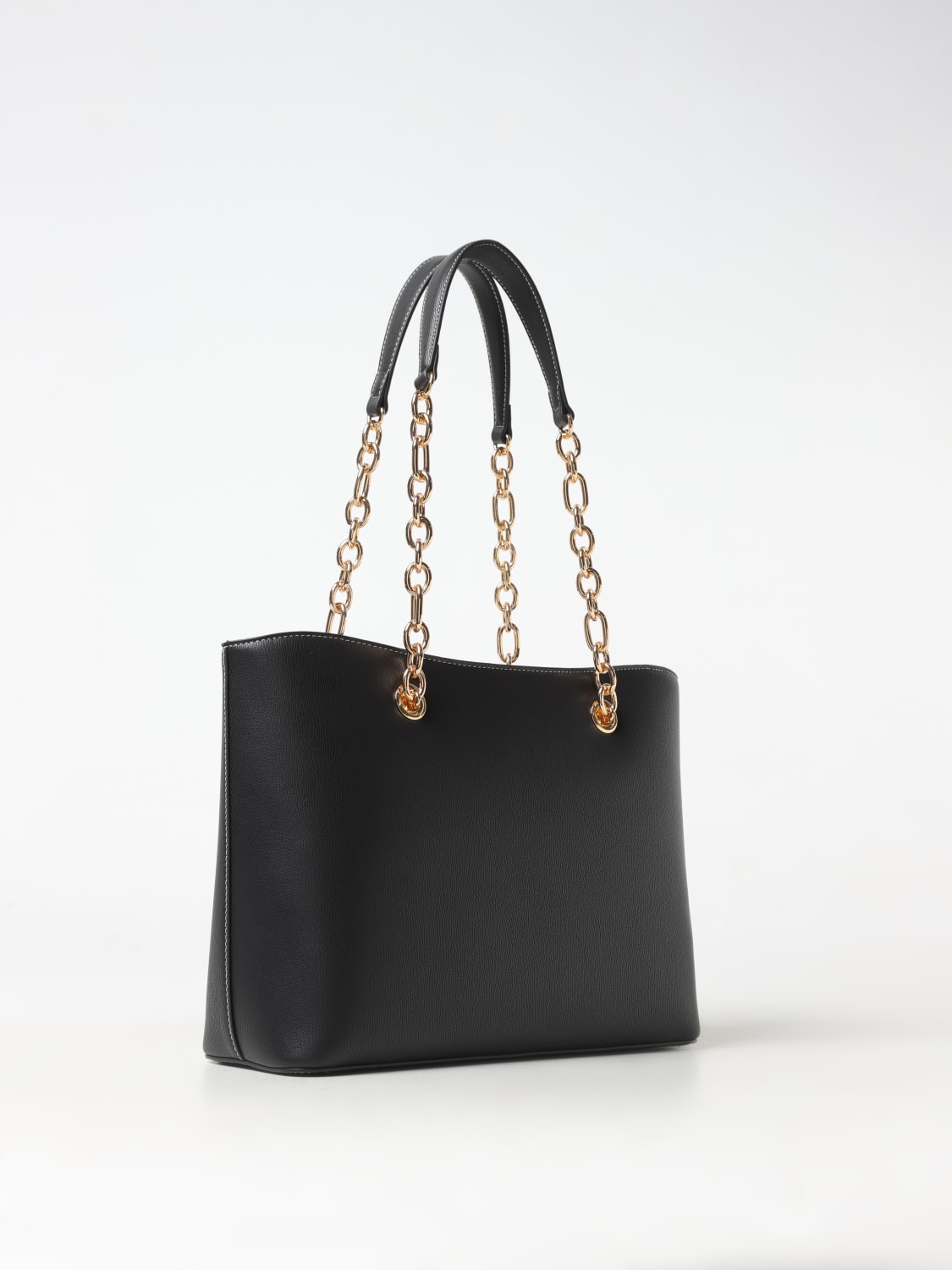 LOVE MOSCHINO BORSA A SPALLA: Borsa Love Moschino in pelle sintetica , Nero - Img 2