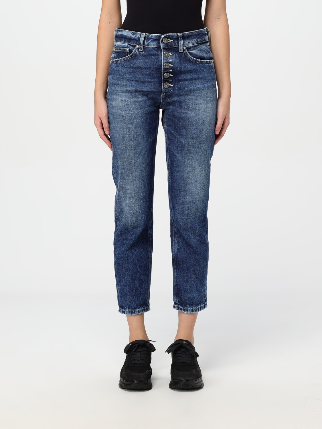 DONDUP JEANS: Jeans Dondup in denim , Blue - Img 1