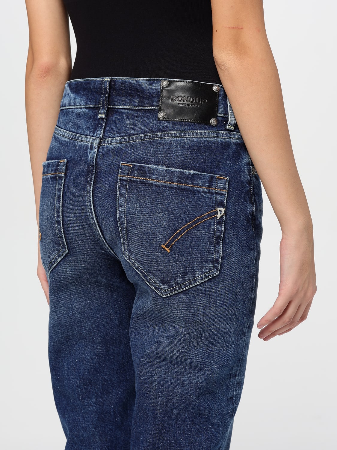 DONDUP JEANS: Jeans Dondup in denim , Blue - Img 3