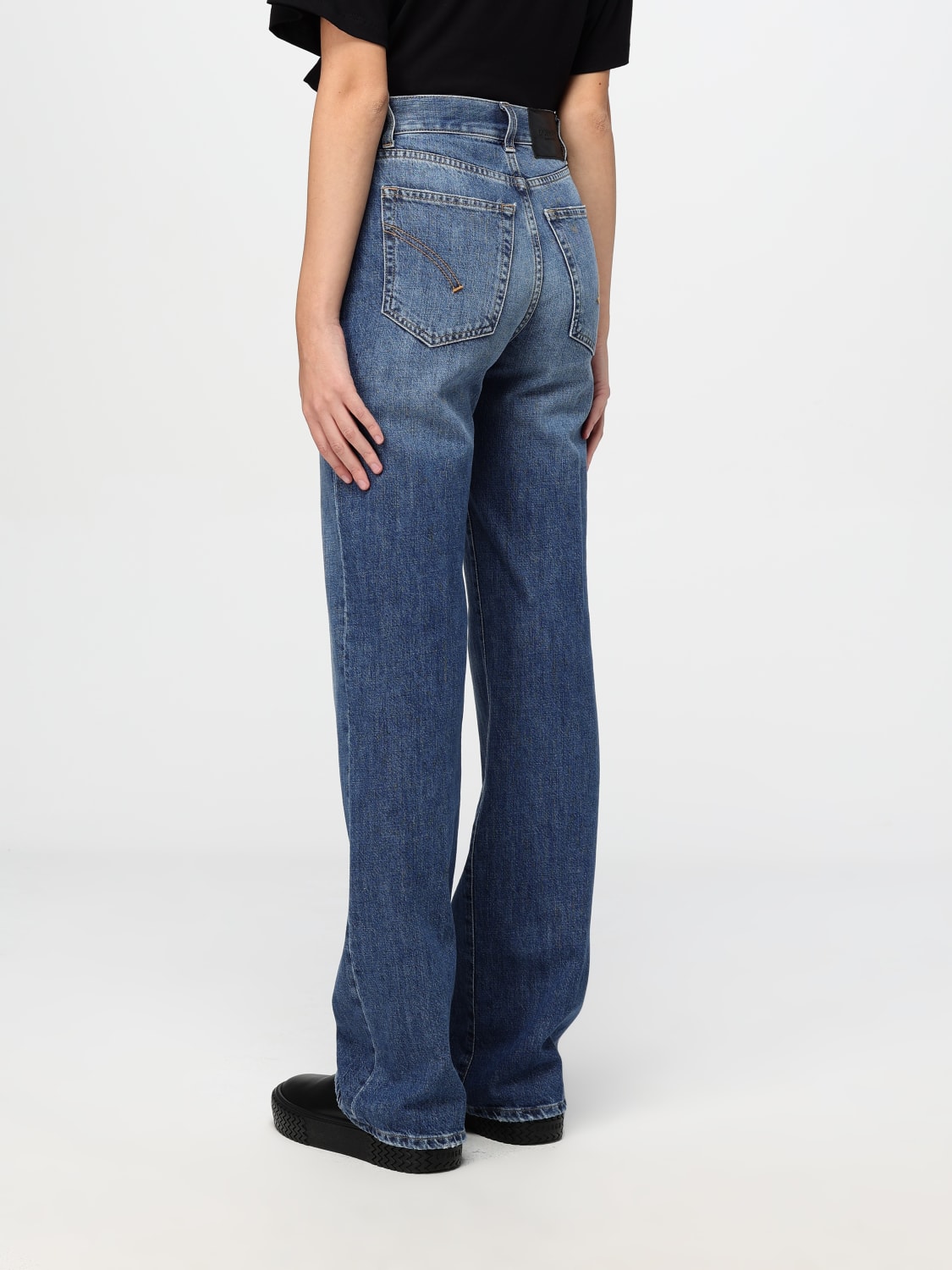 DONDUP JEANS: Jeans Dondup in denim , Blue - Img 2