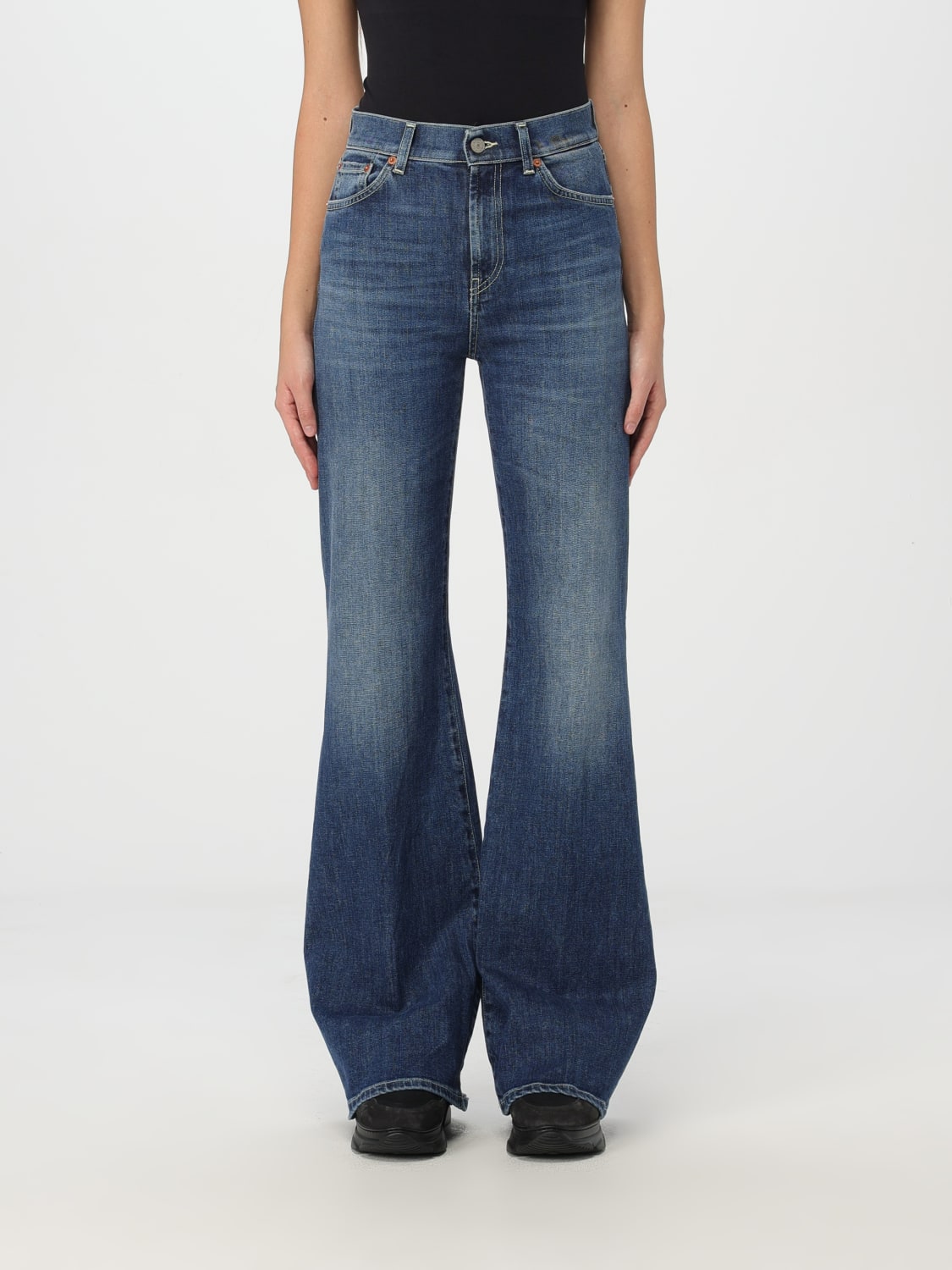 DONDUP JEANS: Jeans Dondup in denim , Blue - Img 1