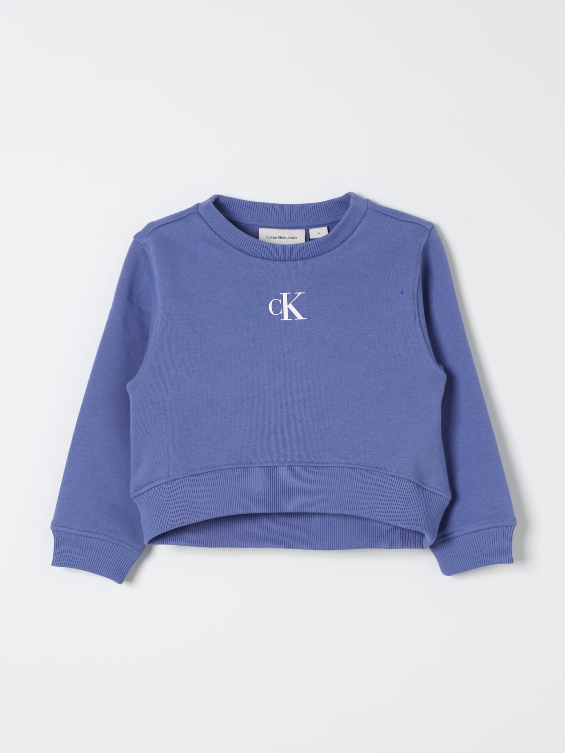 CALVIN KLEIN JUMPER: Jumper kids Calvin Klein, Violet - Img 1