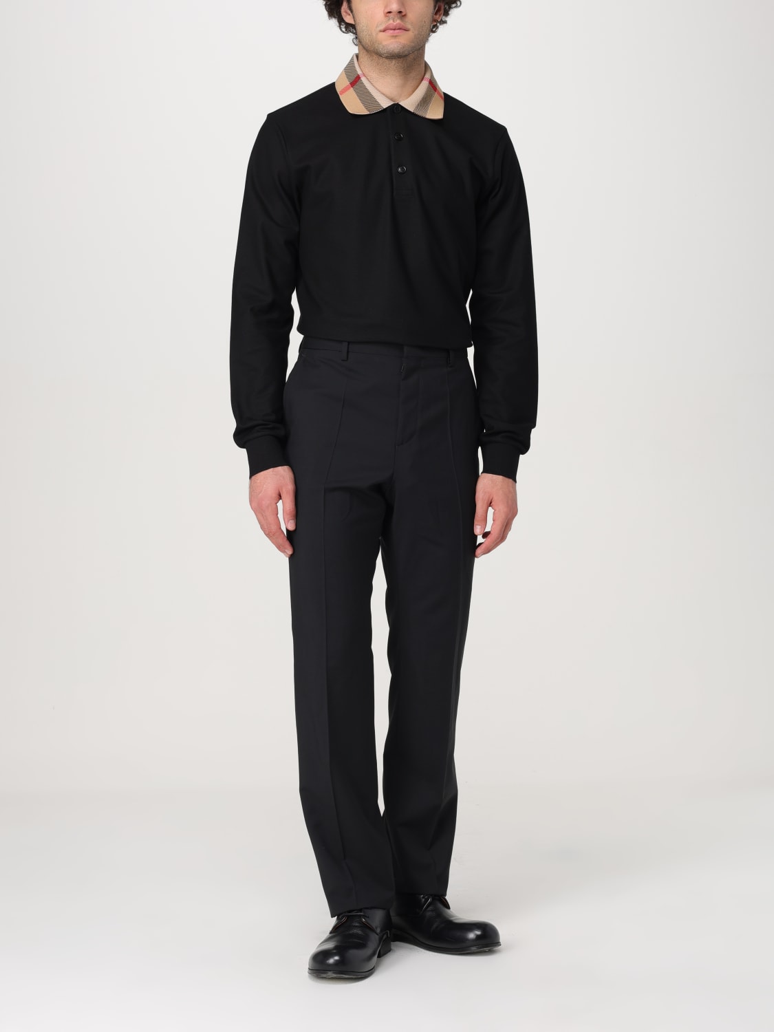 BURBERRY SHIRT: Shirt men Burberry, Black - Img 2