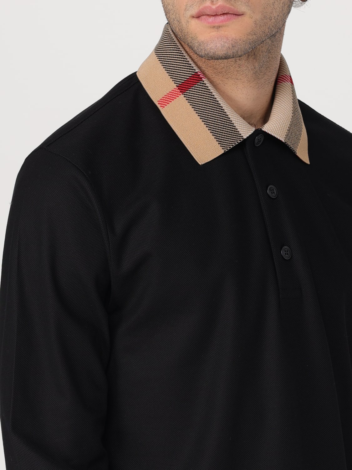 BURBERRY SHIRT: Shirt men Burberry, Black - Img 5