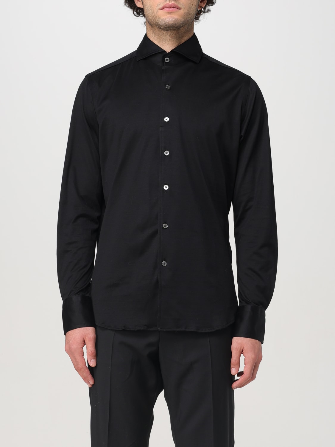 CANALI SHIRT: Shirt men Canali, Charcoal - Img 1