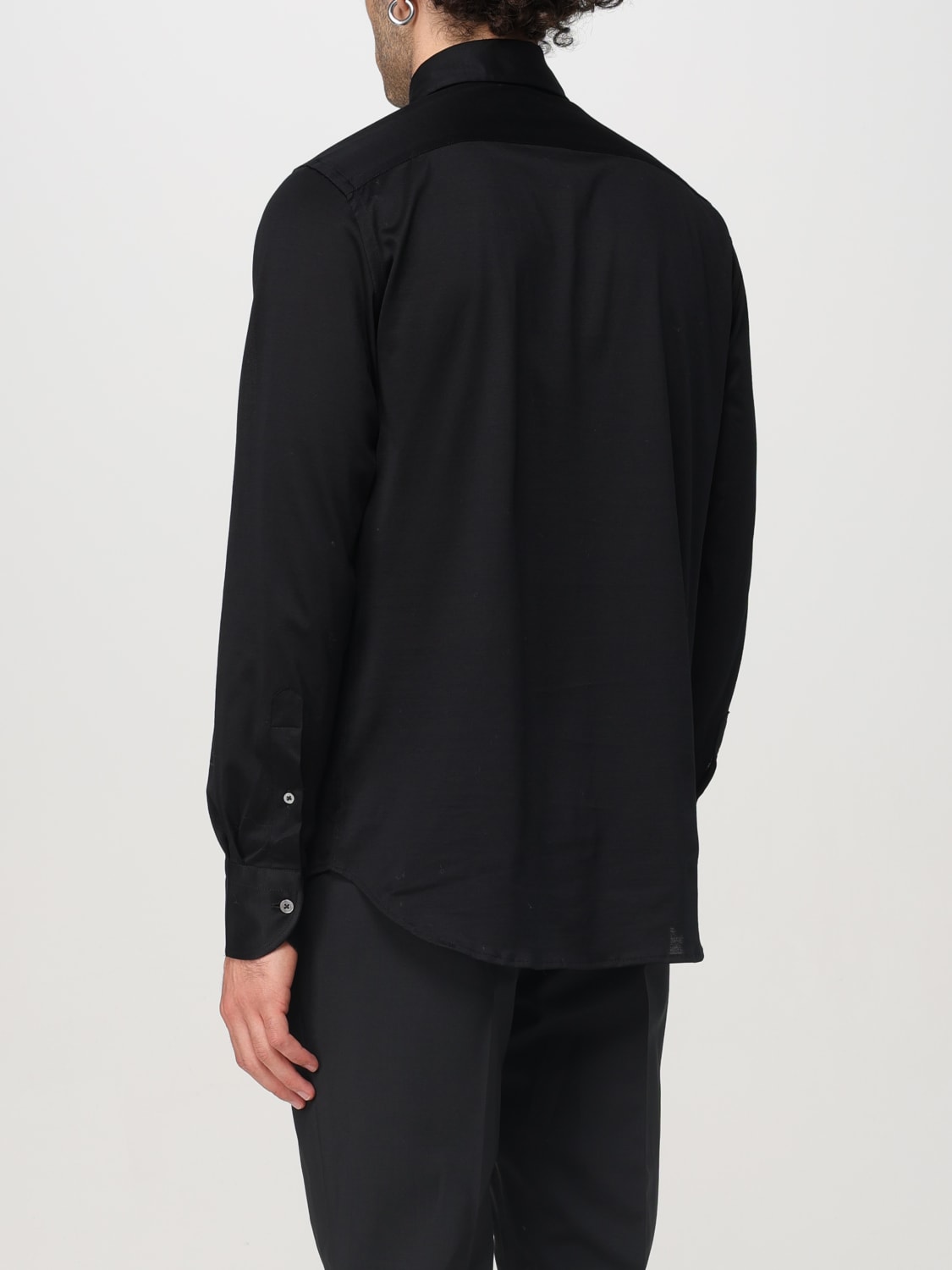 CANALI SHIRT: Shirt men Canali, Charcoal - Img 2