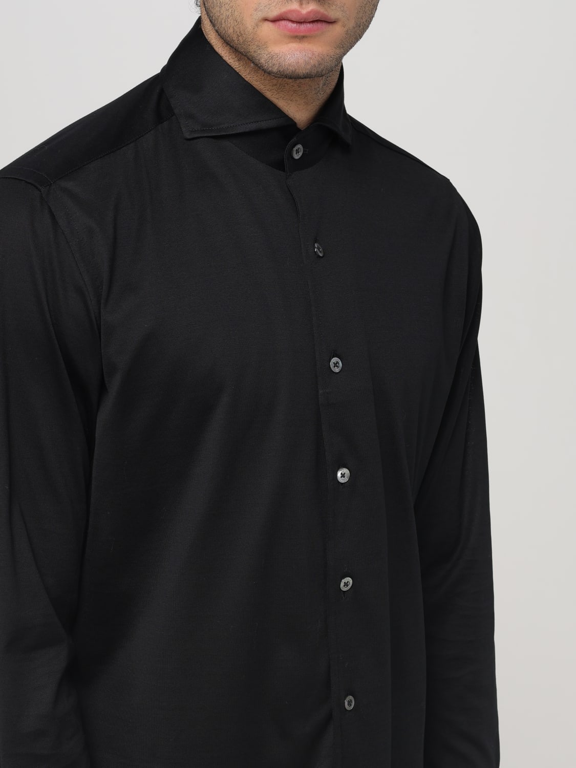 CANALI SHIRT: Shirt men Canali, Charcoal - Img 3