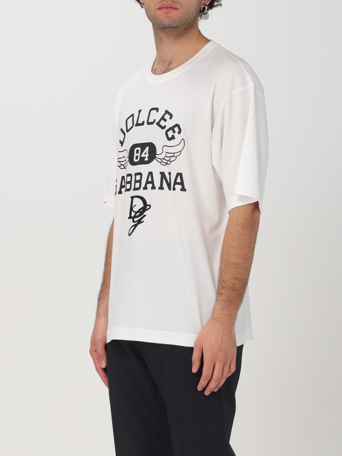 DOLCE & GABBANA T-SHIRT: T-shirt men Dolce & Gabbana, White - Img 3