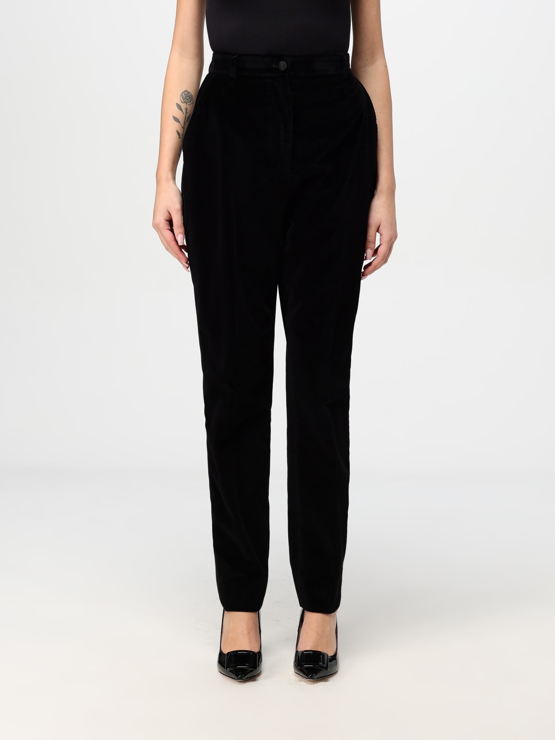 DOLCE & GABBANA PANTALÓN: Pantalón mujer Dolce & Gabbana, Negro - Img 1