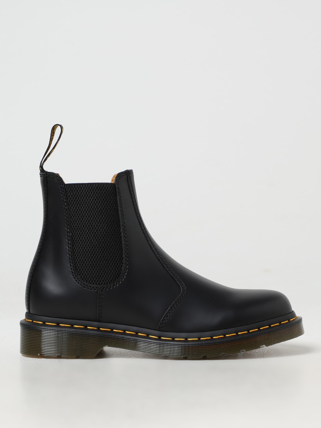 DR. MARTENS BOOTS: Flat ankle boots woman Dr. Martens, Black - Img 1