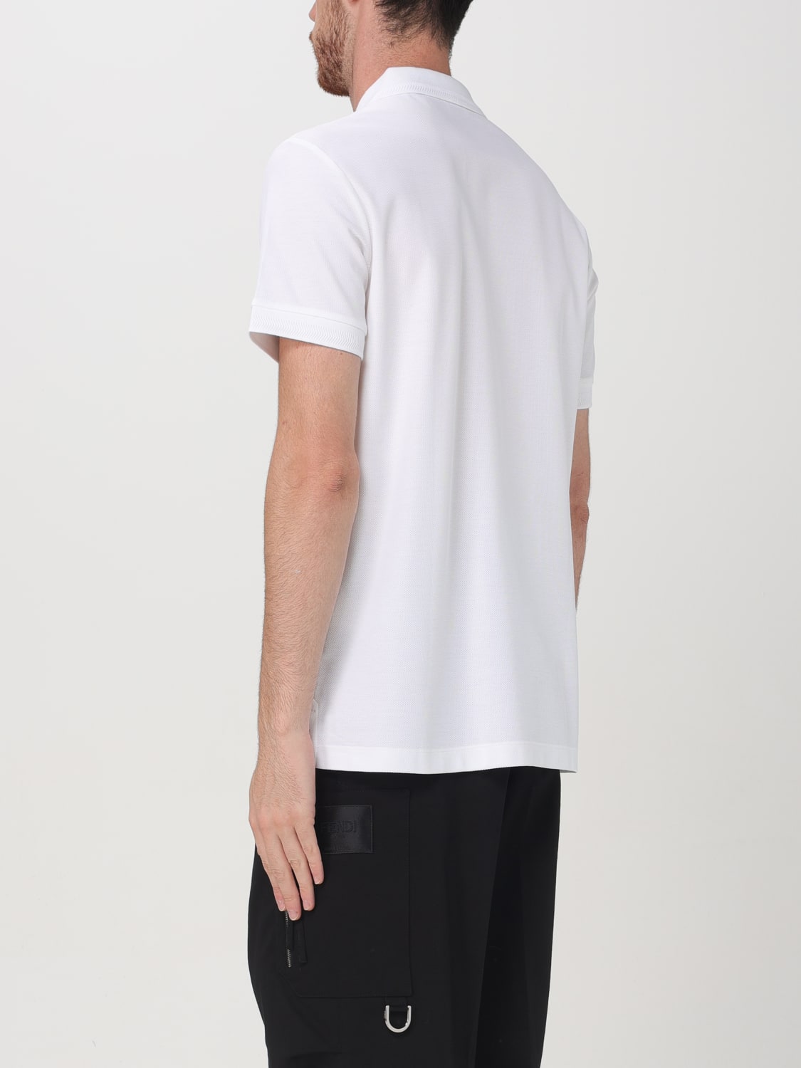 BURBERRY POLO: Polo herren Burberry, Weiß - Img 2