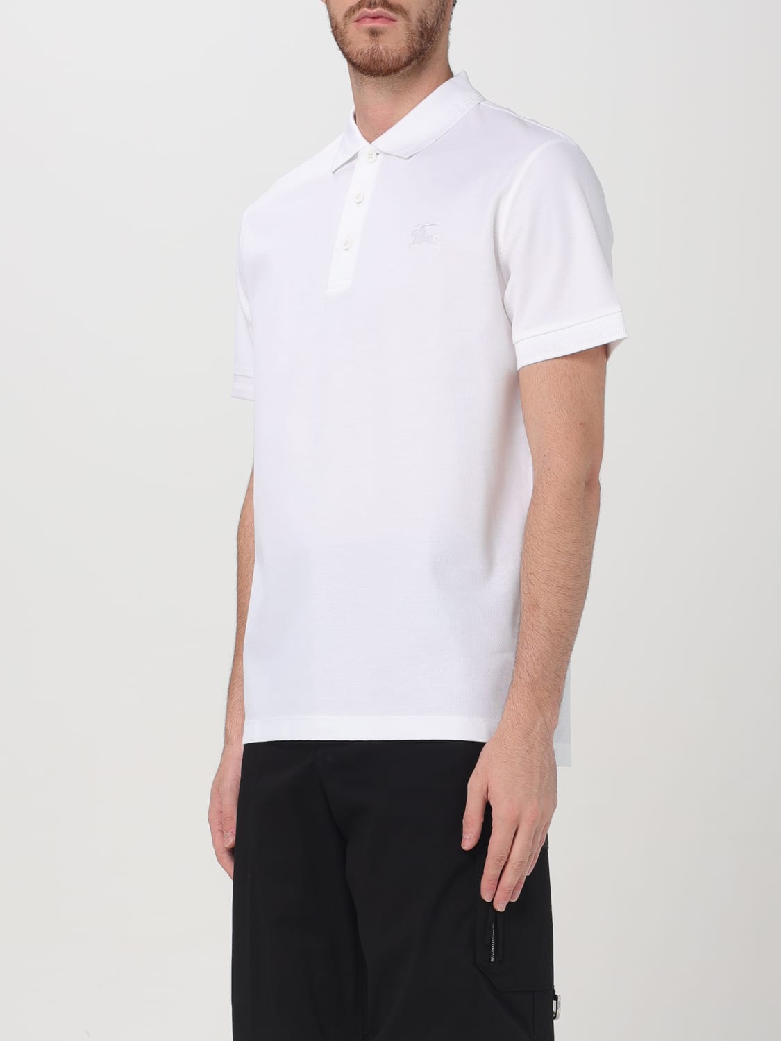 Tシャツ・カットソー BURBERRY Men Polo Shirts 8095105 B8764 CHALK WHITE BF356990-AC5E-488E-93A5-