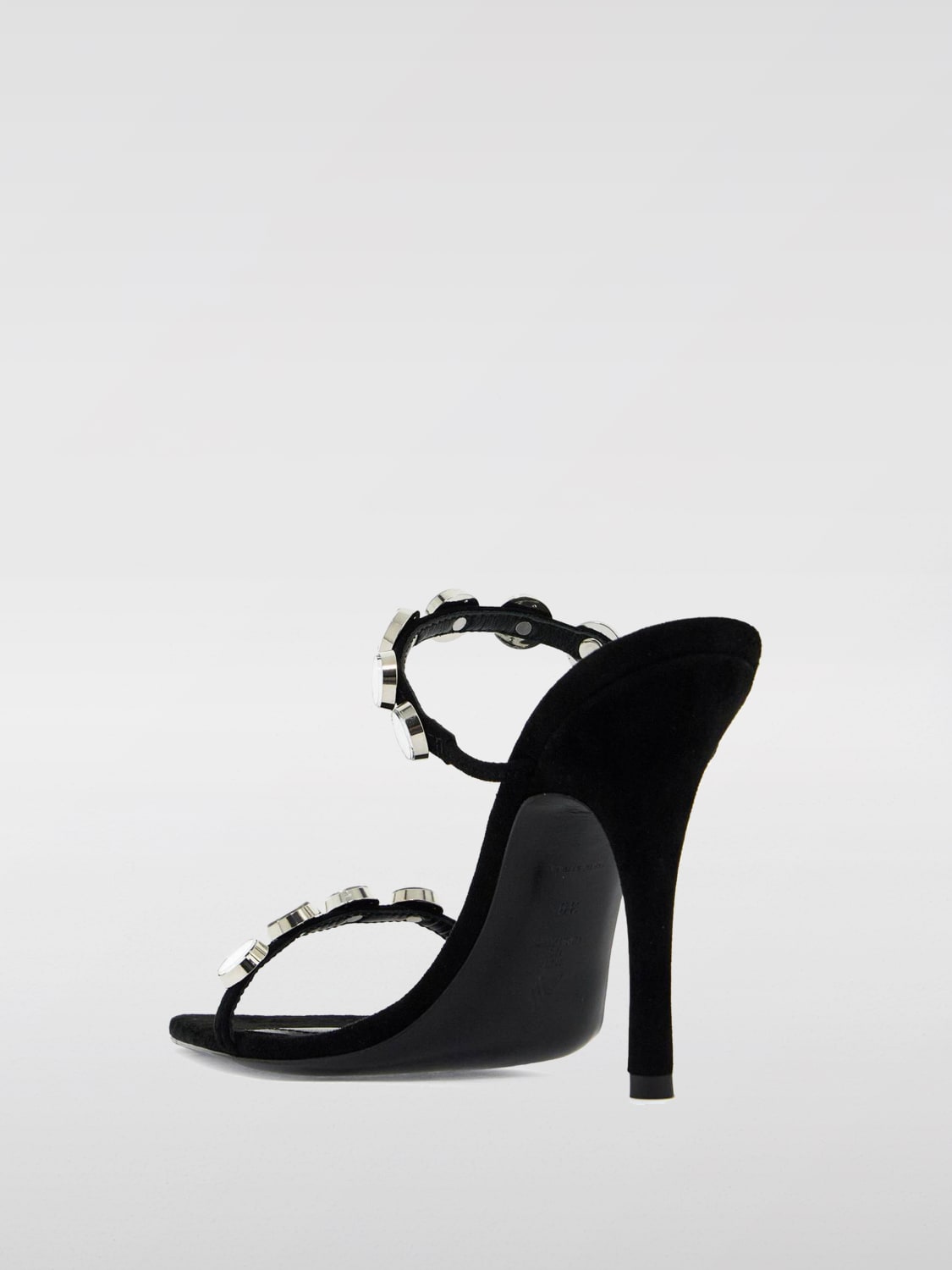 THE ATTICO HEELED SANDALS: Heeled sandals woman The Attico, Black - Img 2