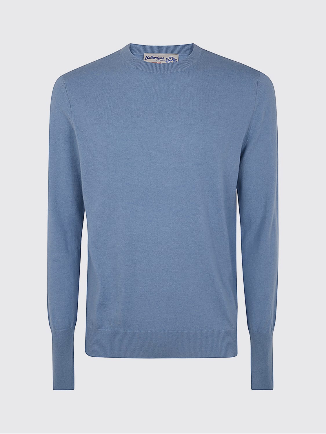 BALLANTYNE SWEATER: Sweatshirt men Ballantyne, Gnawed Blue - Img 1