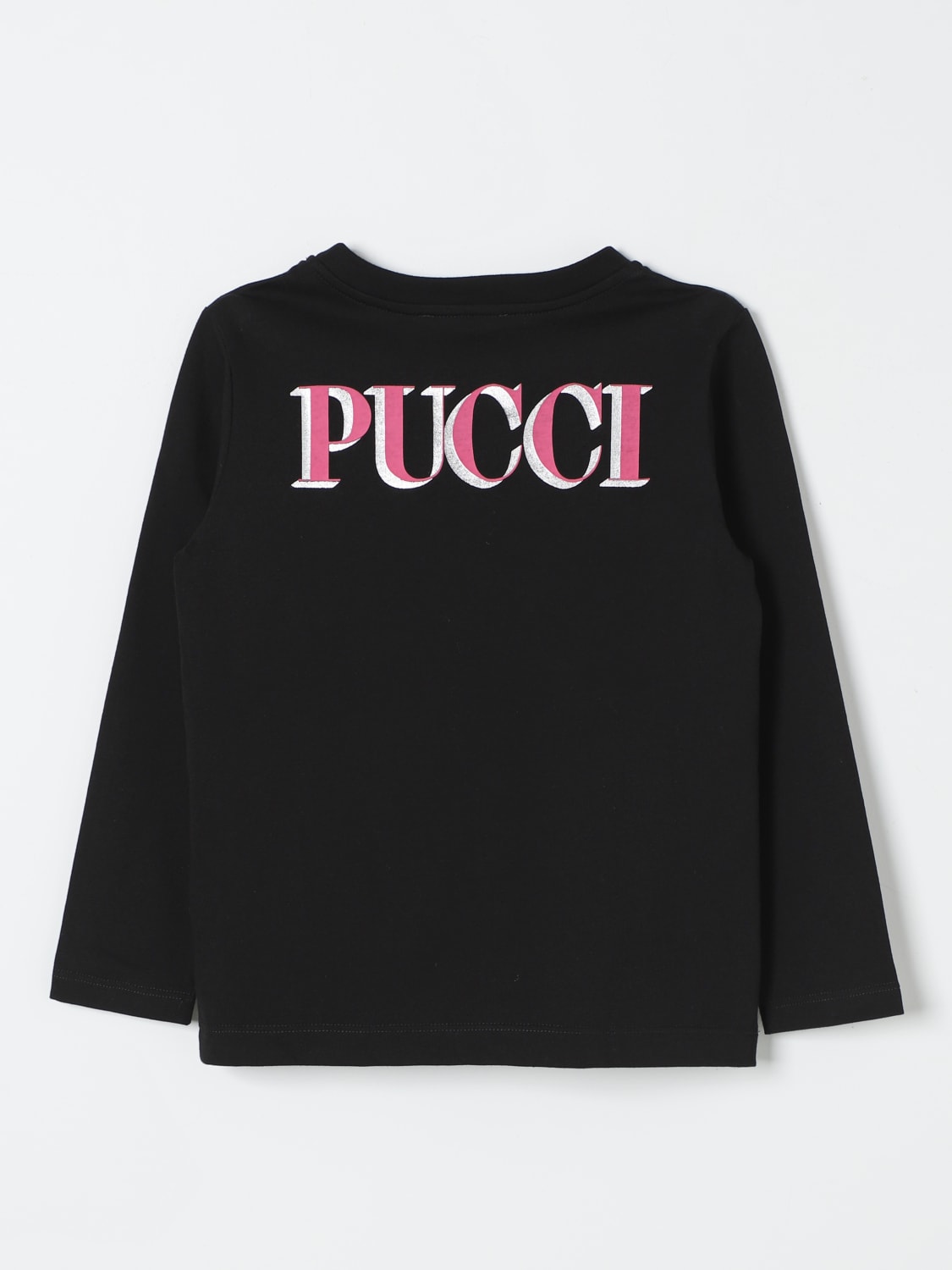 PUCCI T-SHIRT: T-shirt kinder Pucci, Schwarz - Img 2