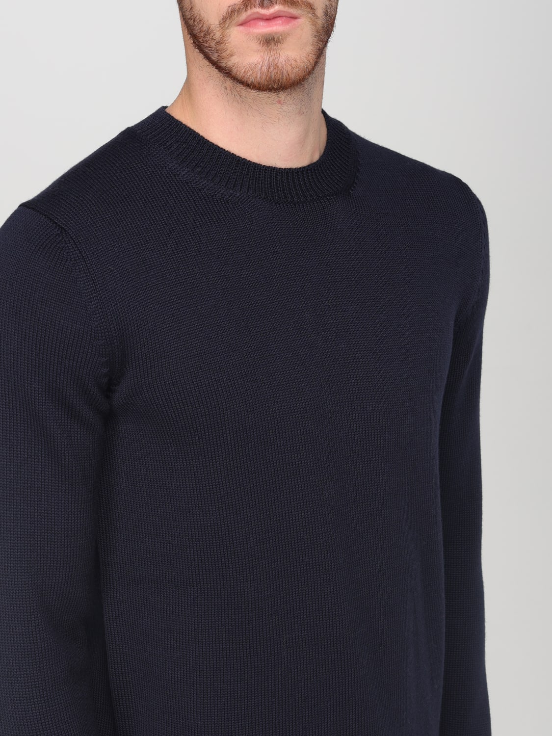 Tシャツ・カットソー ROBERTO COLLINA Men T Shirts RB51021 RB5110 BLUE Roberto Collina T-shirt - Dark Blue - Men | RT51021RT5110