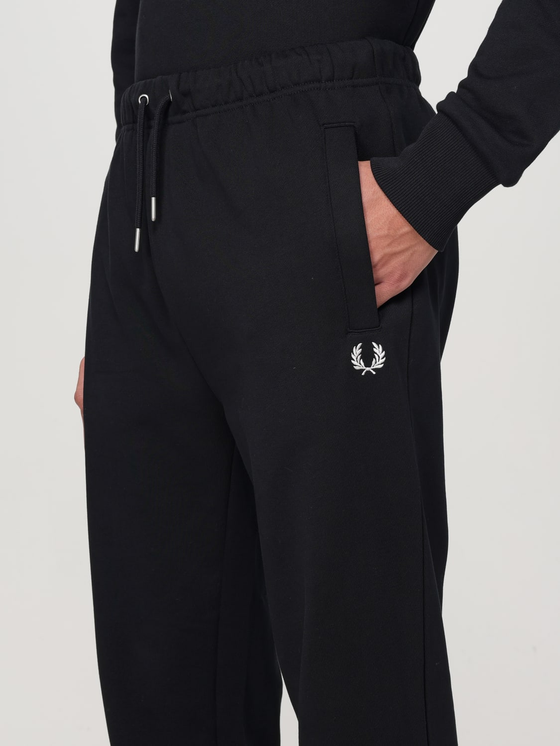 FRED PERRY PANTALONES: Pantalón hombre Fred Perry, Negro - Img 4
