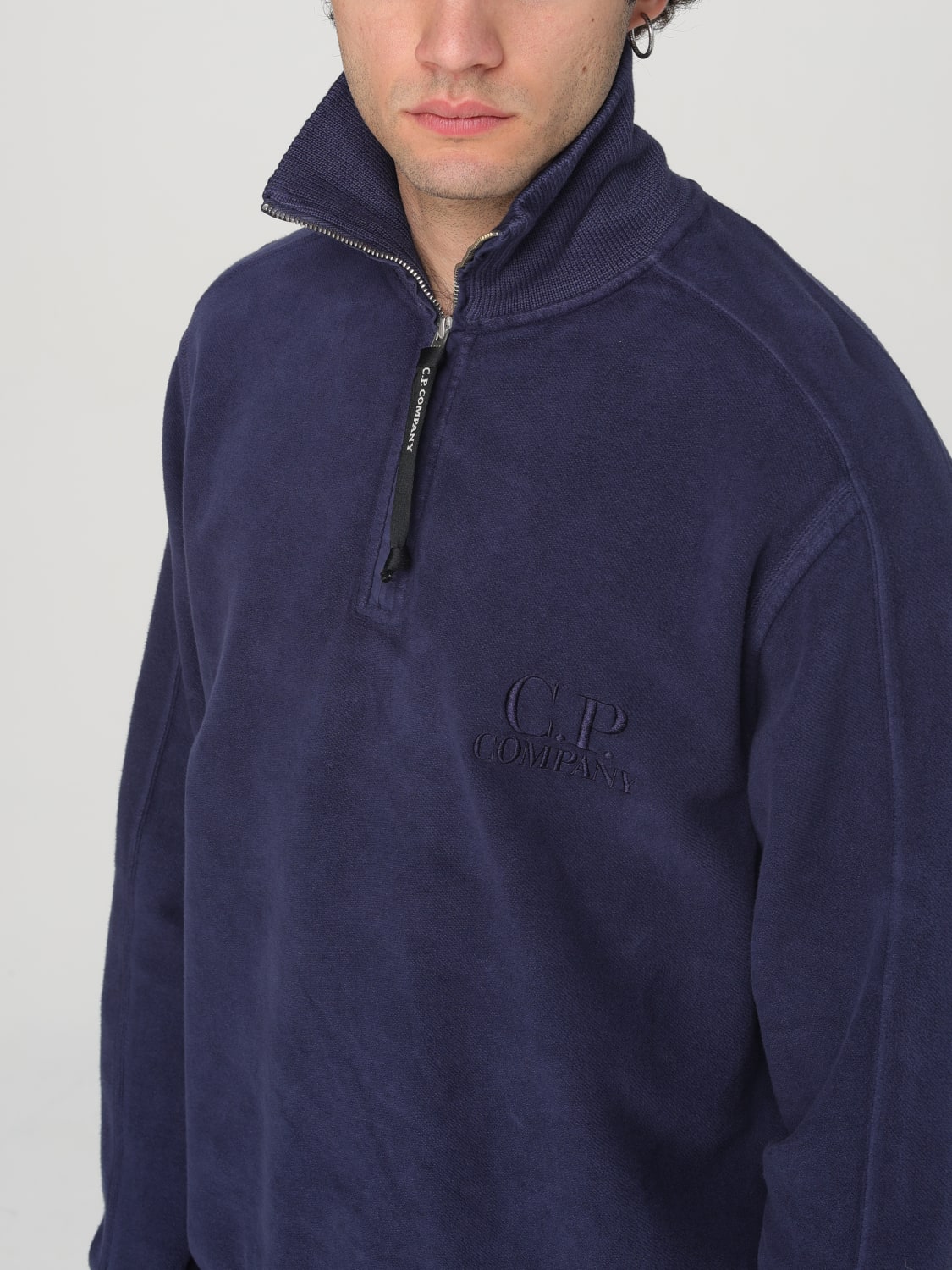 C.P. COMPANY SWEATSHIRT: Sweatshirt men C.P. Company, Blue - Img 4