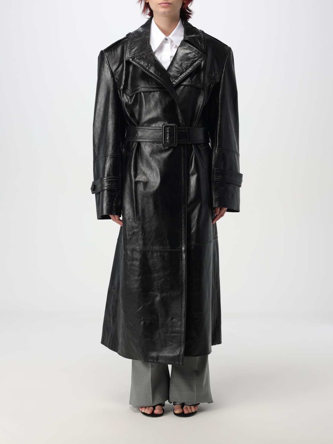Giglio Cappotto Sportmax in nappa