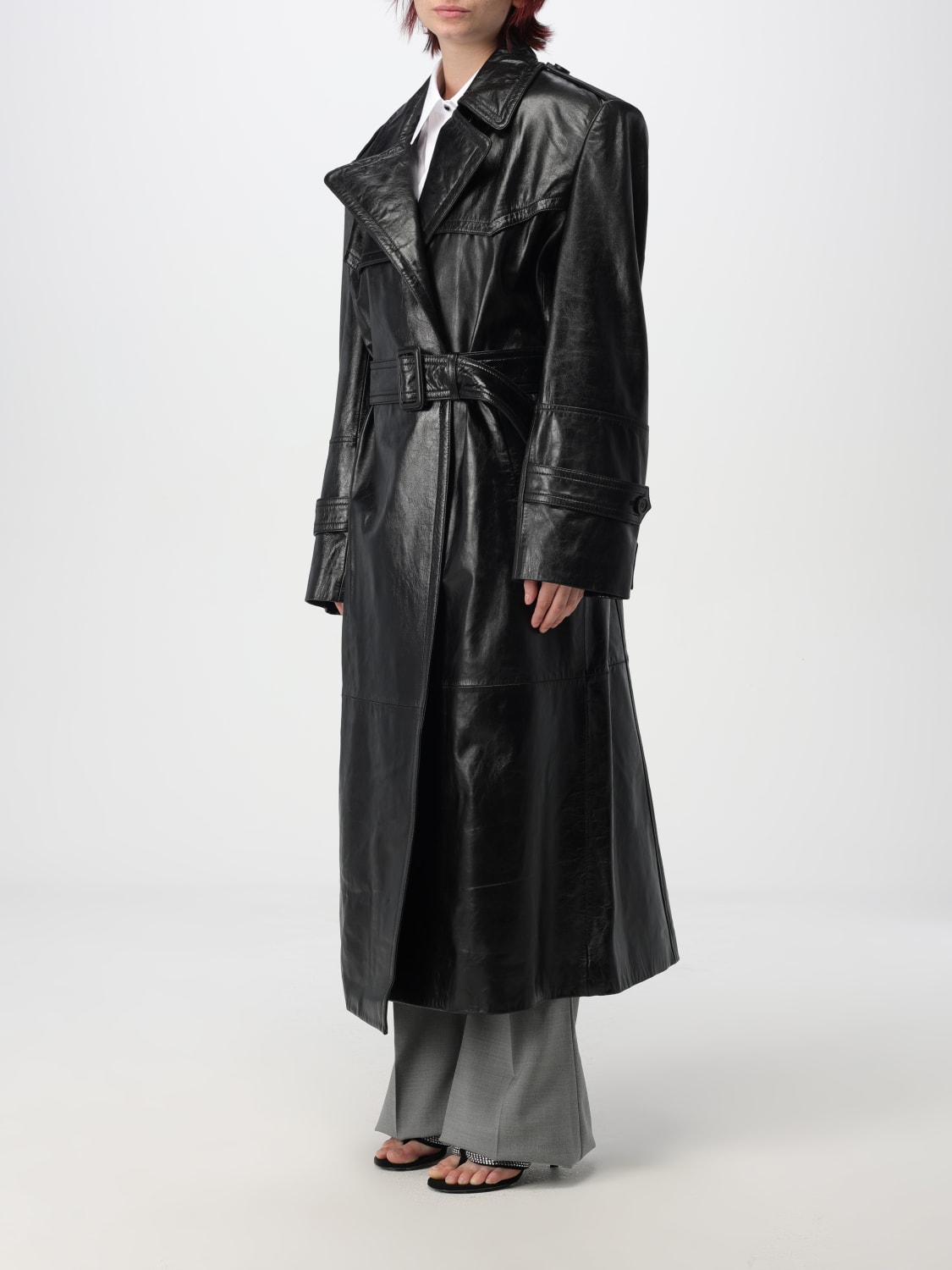 SPORTMAX: Coat woman - Black | Sportmax coat 2422476013600