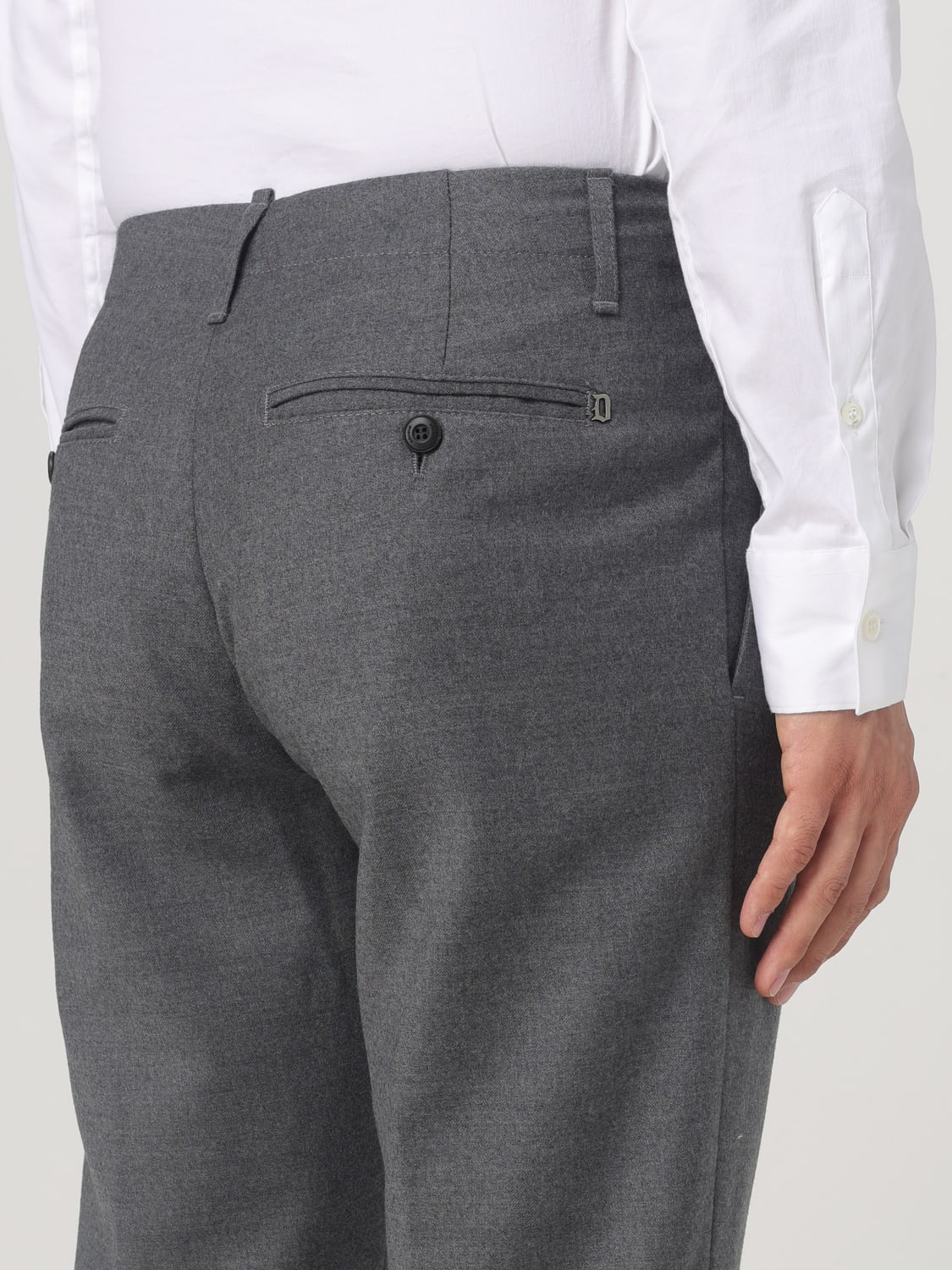 DONDUP PANTS: Pants men Dondup, Grey - Img 3