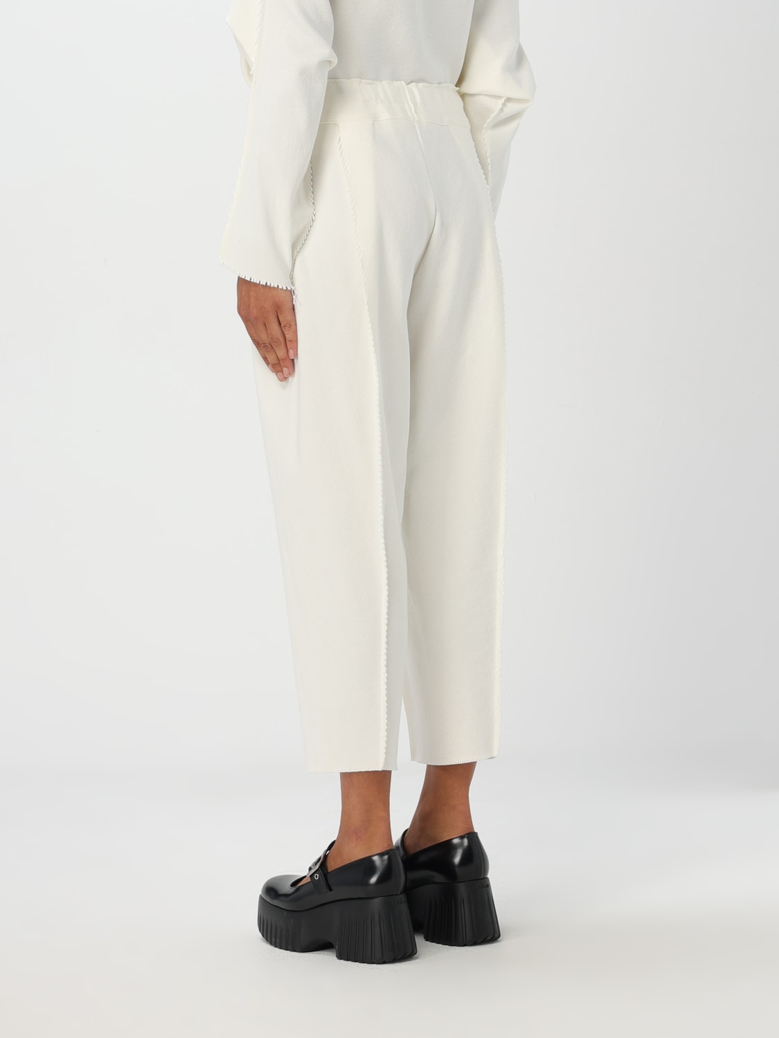 ISSEY MIYAKE PANTALON: Pantalon femme Issey Miyake, Glace - Img 3