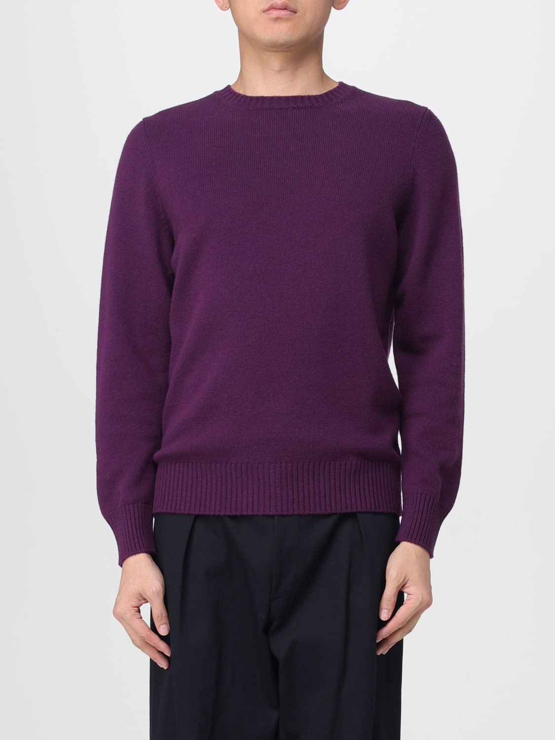 DRUMOHR PULLOVER: Pullover herren Drumohr, Violett - Img 1