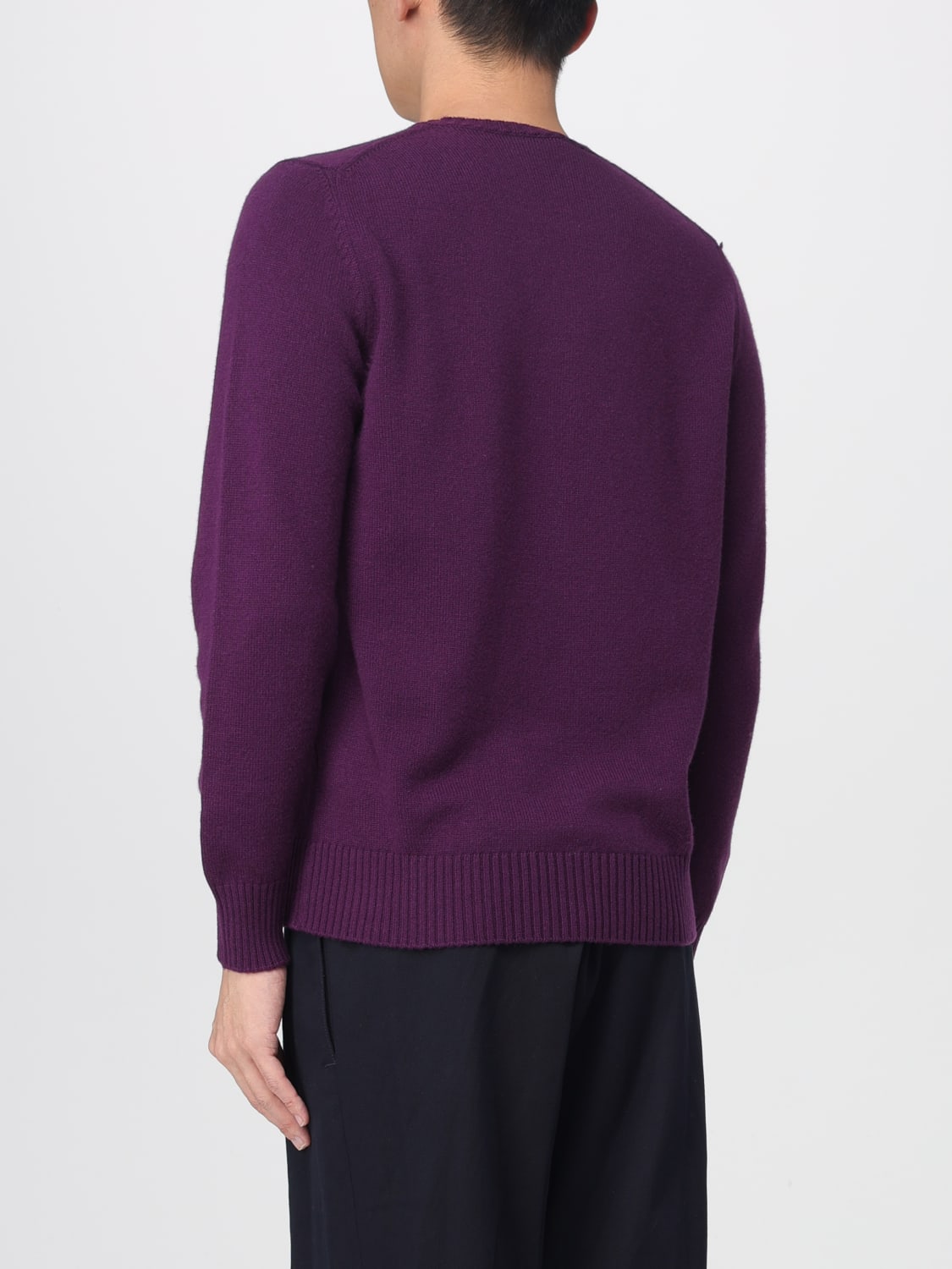 DRUMOHR PULLOVER: Pullover herren Drumohr, Violett - Img 2