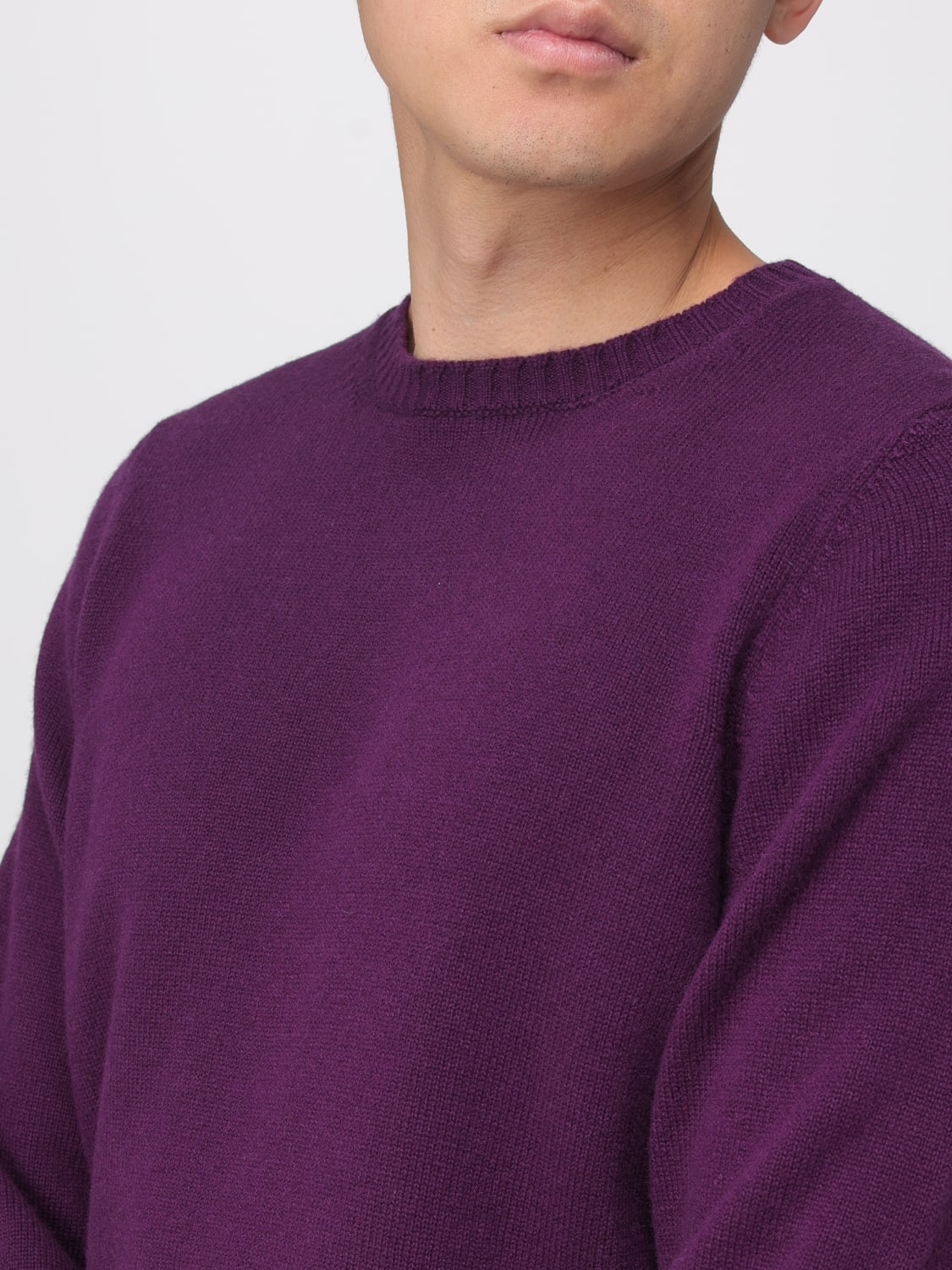 DRUMOHR PULLOVER: Pullover herren Drumohr, Violett - Img 3