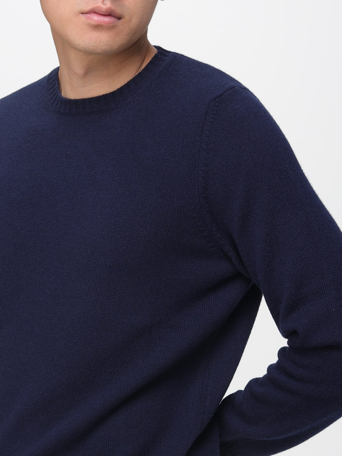 DRUMOHR SWEATER: Sweater men Drumohr, Blue 2 - Img 3