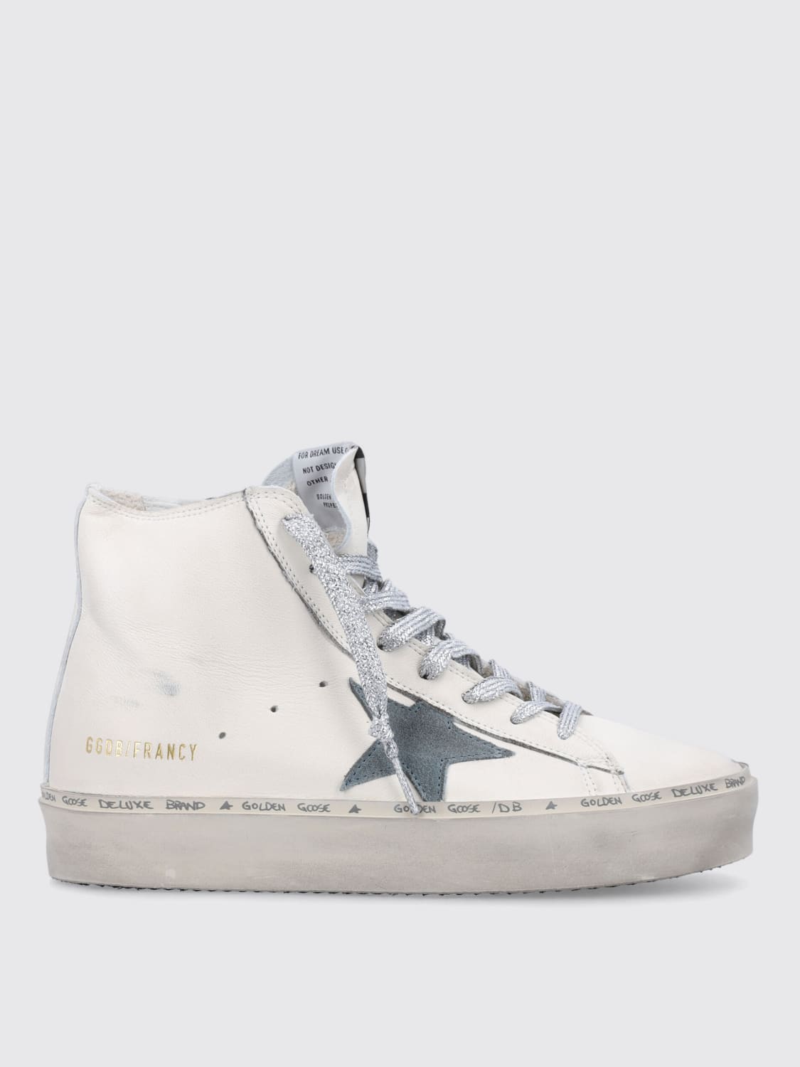 GOLDEN GOOSE SNEAKERS: Sneakers woman Golden Goose, White - Img 1