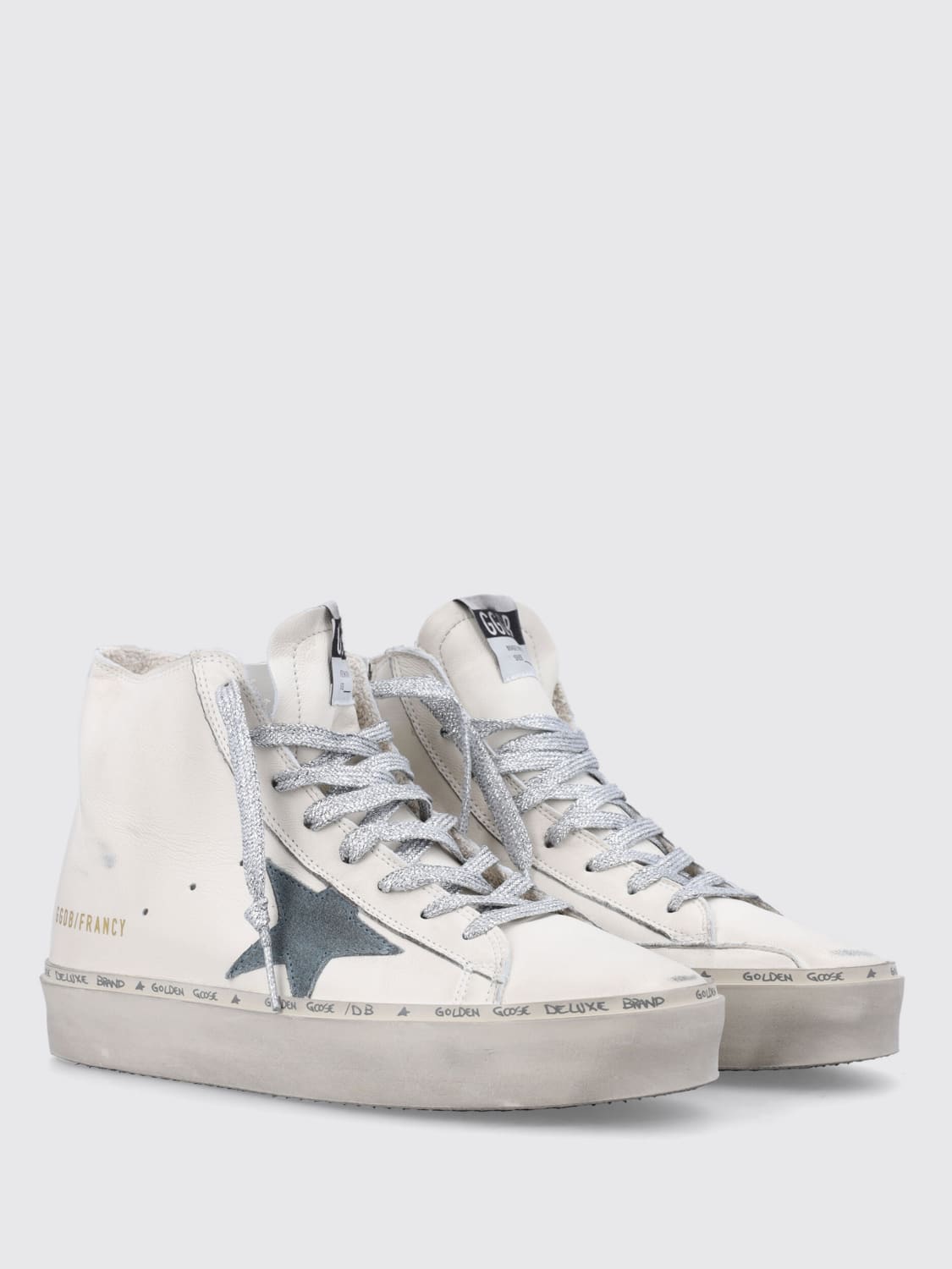 GOLDEN GOOSE SNEAKERS: Sneakers woman Golden Goose, White - Img 2