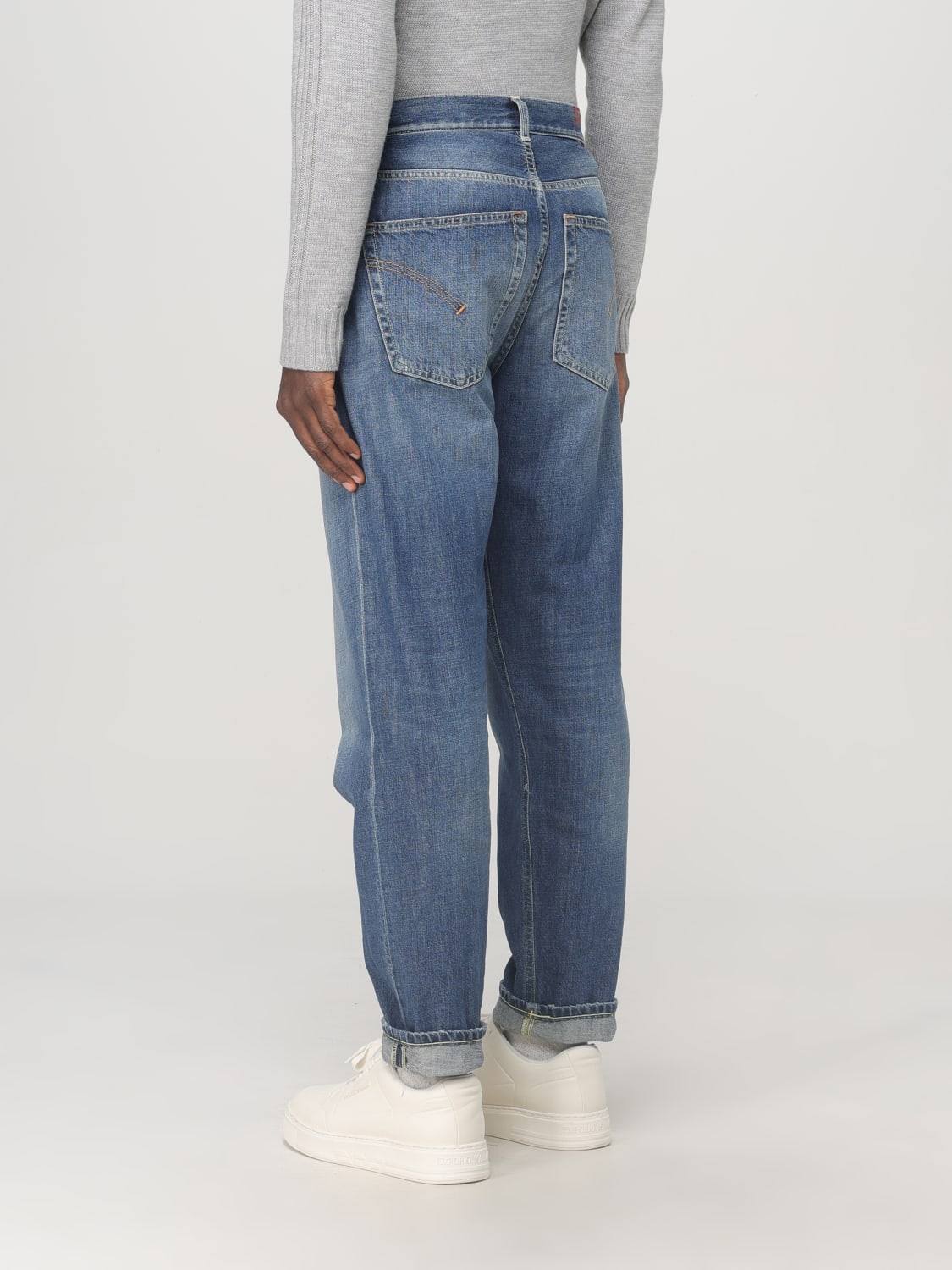 DONDUP JEANS: Jeans Dondup in denim di cotone , Denim - Img 2