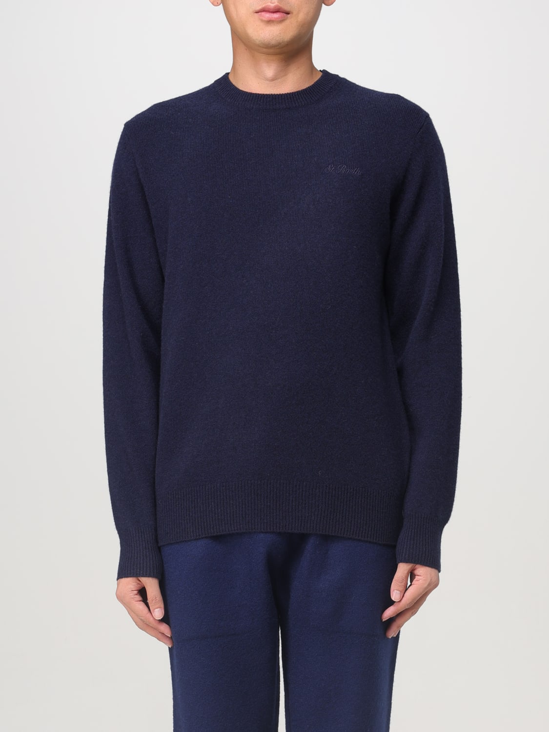 MC2 SAINT BARTH SWEATER: Sweater men Mc2 Saint Barth, Blue - Img 1