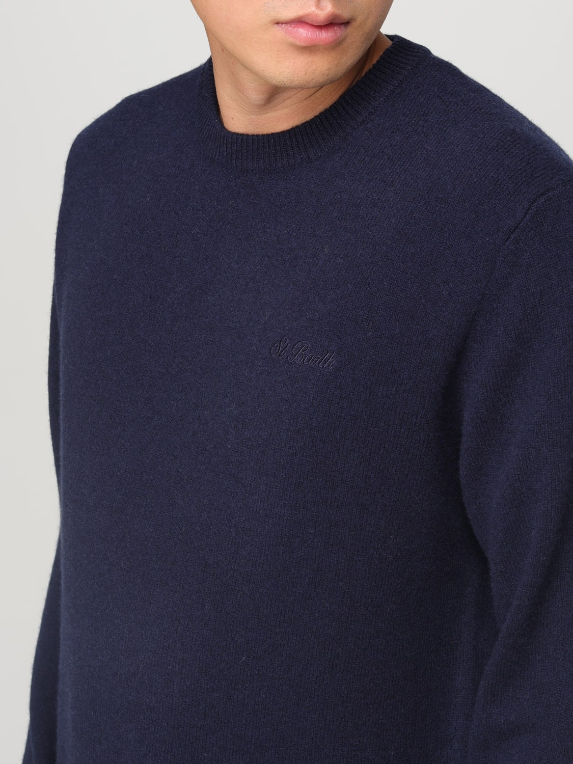 MC2 SAINT BARTH SWEATER: Sweater men Mc2 Saint Barth, Blue - Img 3