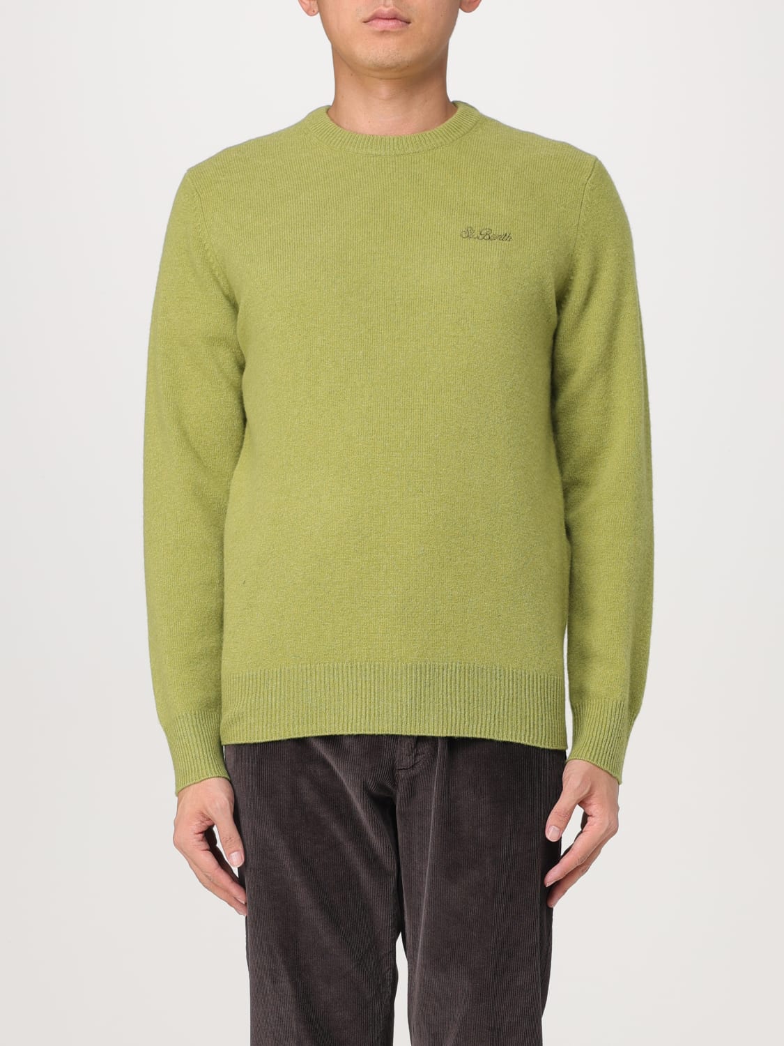 MC2 SAINT BARTH SWEATER: Sweater men Mc2 Saint Barth, Green - Img 1