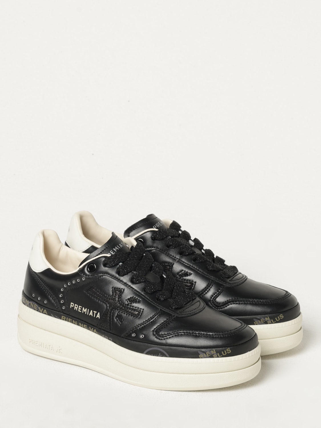 PREMIATA ZAPATILLAS: Zapatillas mujer Premiata, Negro - Img 2