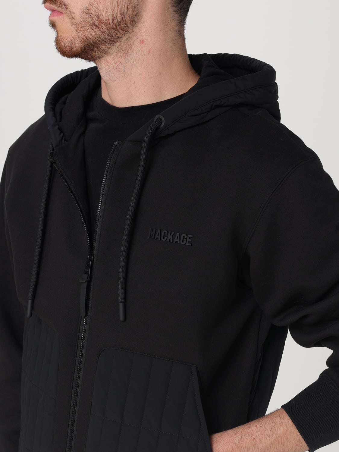 MACKAGE SWEATSHIRT: Sweatshirt herren Mackage, Schwarz - Img 4