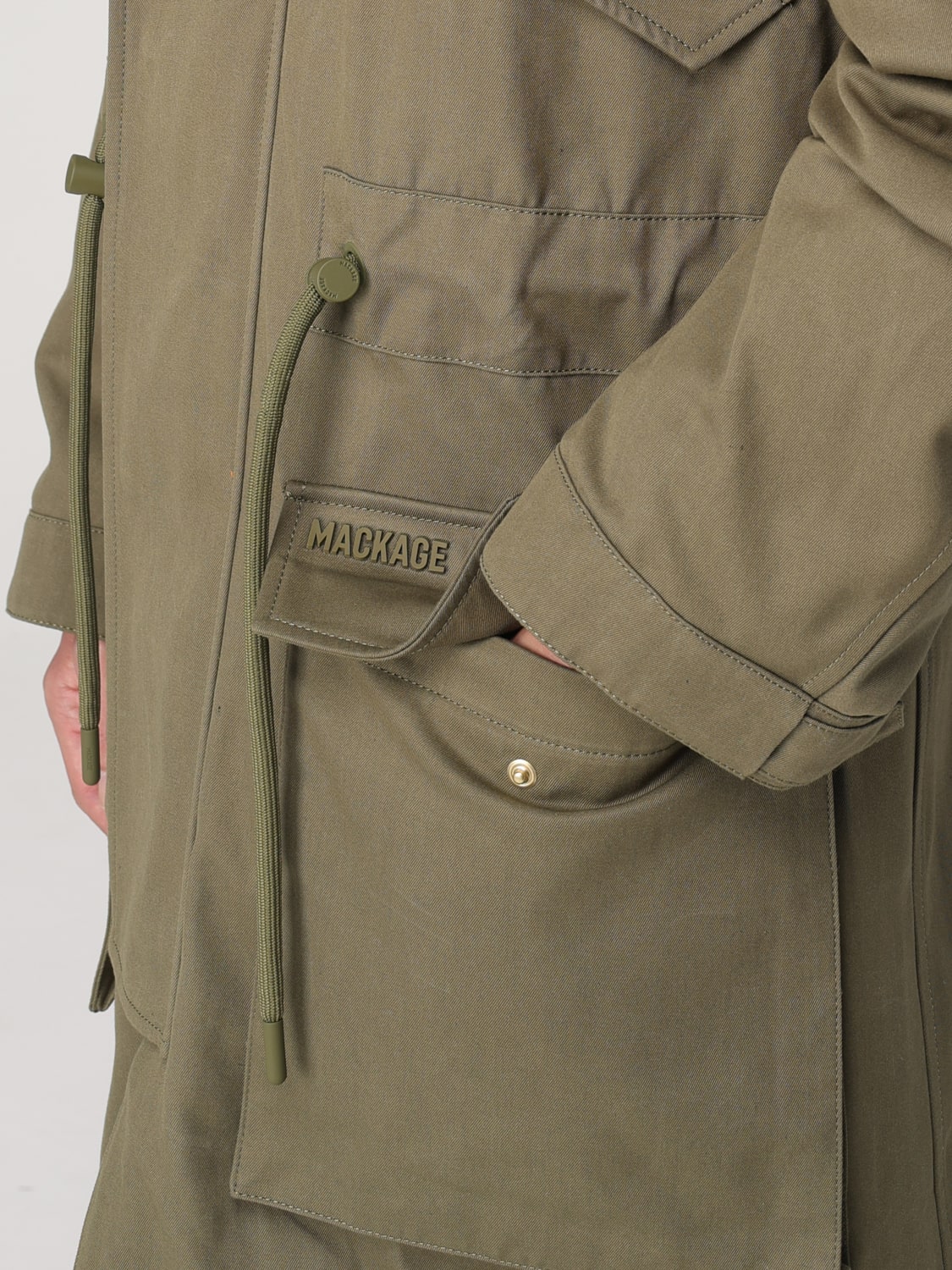 MACKAGE GIACCA: Parka Mackage in nylon , Militare - Img 4