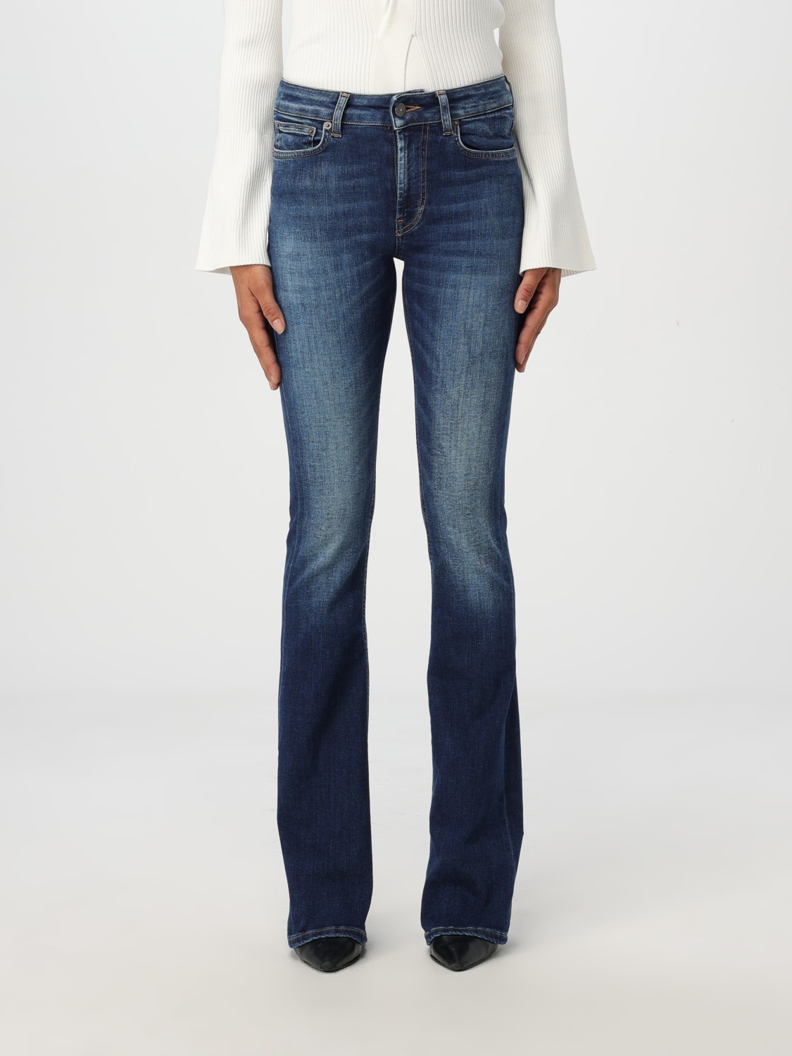 DONDUP JEANS: Jeans Dondup in denim , Denim - Img 1