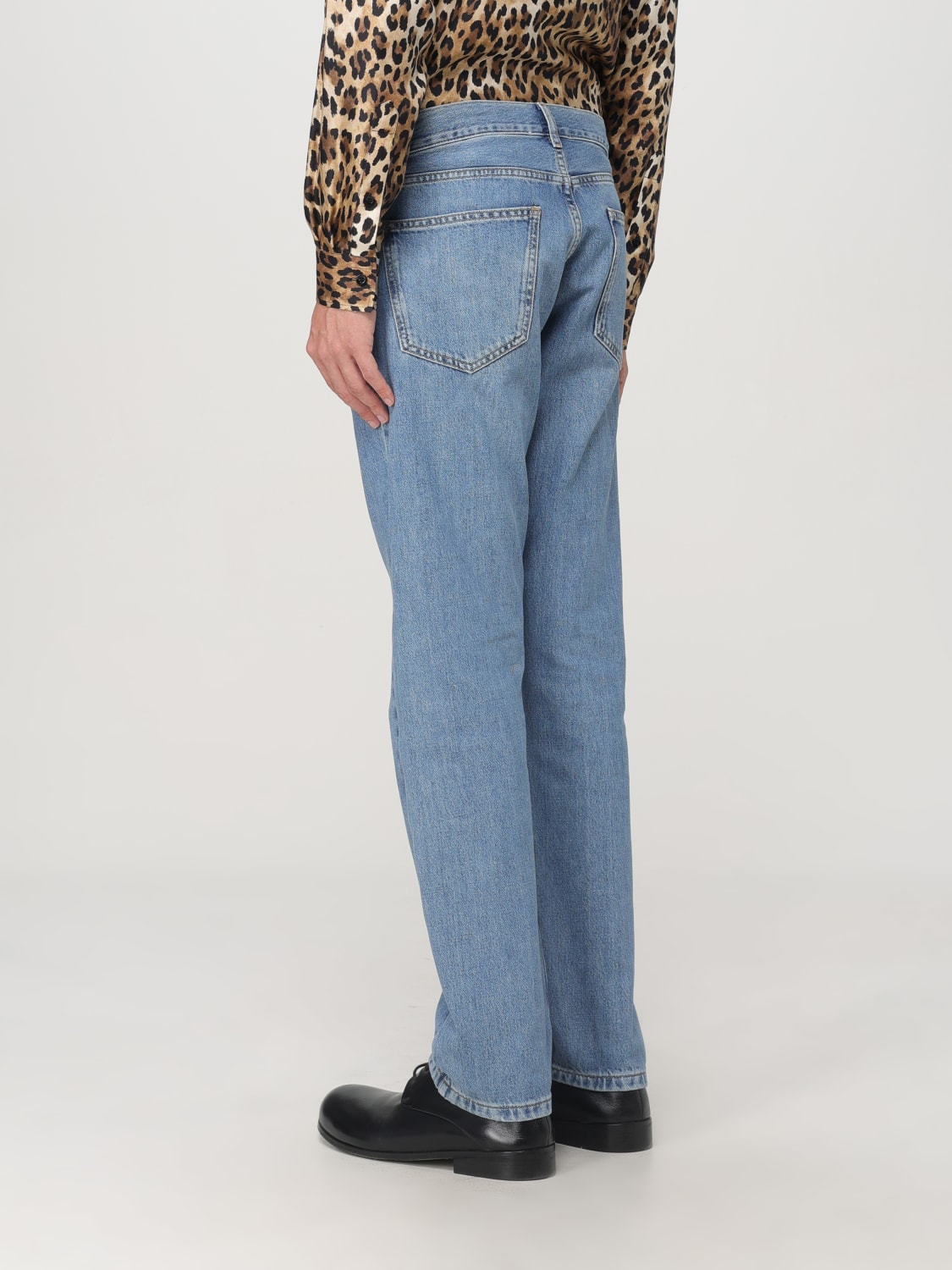 MOSCHINO COUTURE JEANS: Jeans homme Moschino Couture, Bleu - Img 3