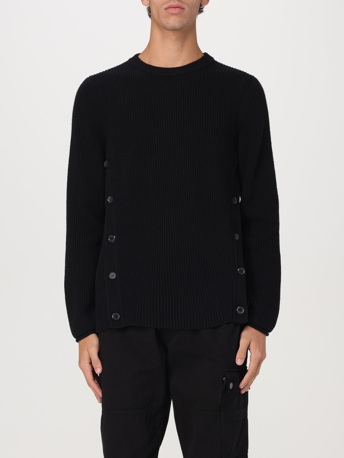 MOSCHINO COUTURE SWEATER: Sweater men Moschino Couture, Black - Img 1