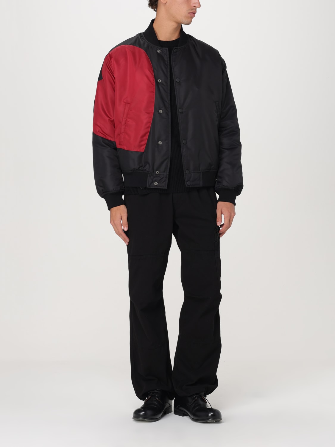 MOSCHINO COUTURE GIACCA: Bomber Moschino Couture in nylon , Nero - Img 2