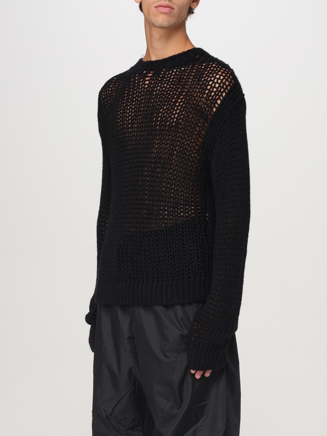 RICK OWENS SWEATER: Sweater men Rick Owens, Black - Img 3