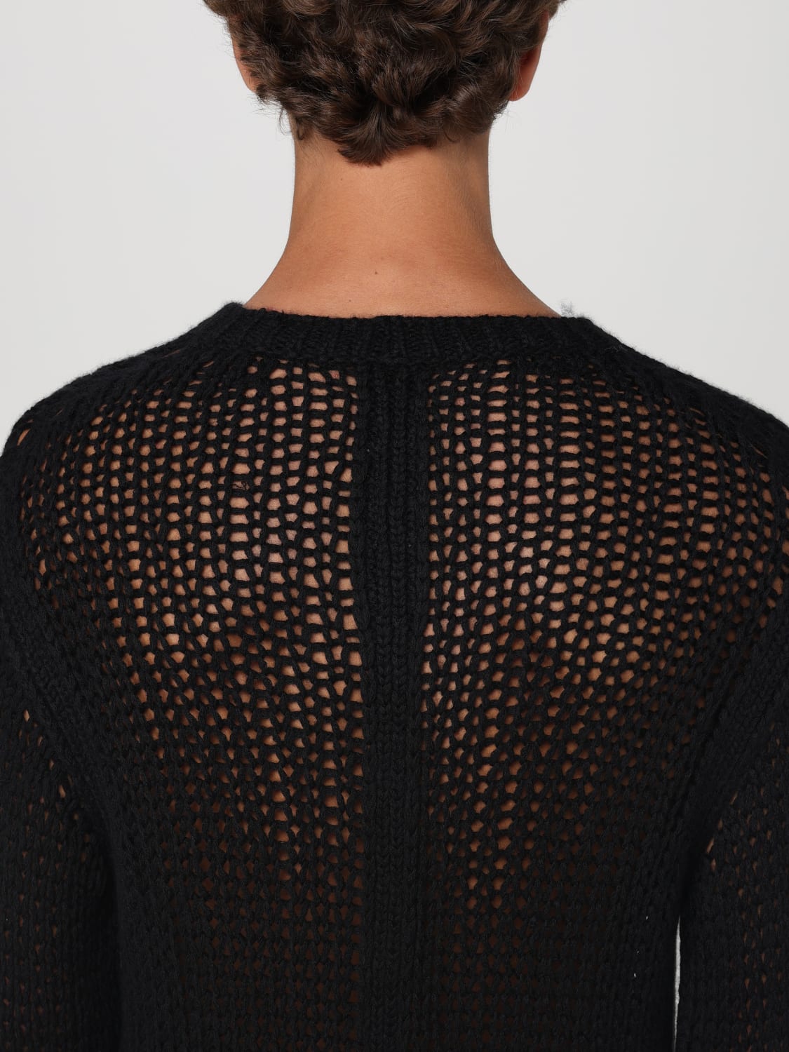 RICK OWENS SWEATER: Sweater men Rick Owens, Black - Img 4