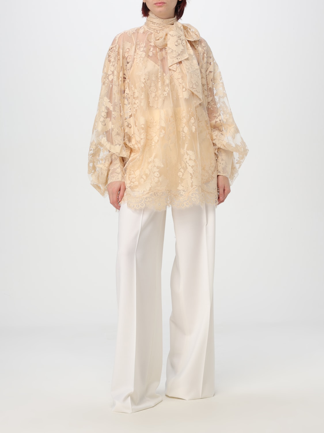 ZIMMERMANN TOP: Top mujer Zimmermann, Beige - Img 2