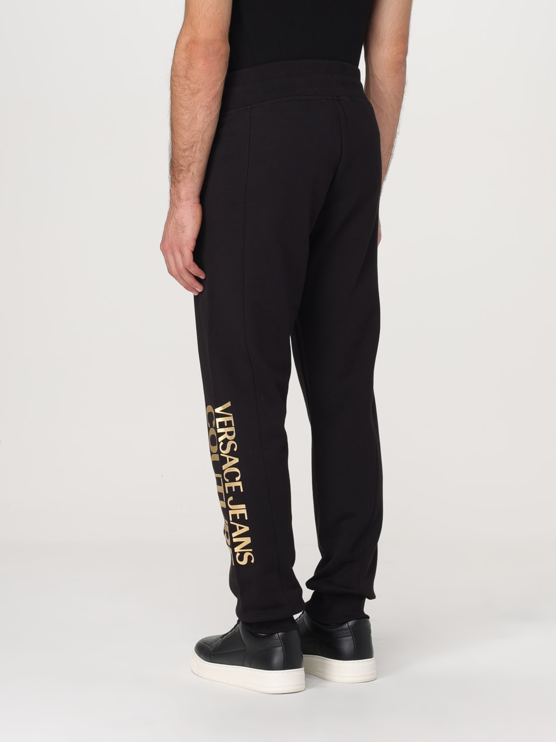 VERSACE JEANS COUTURE PANTS: Pants men Versace Jeans Couture, Black - Img 2