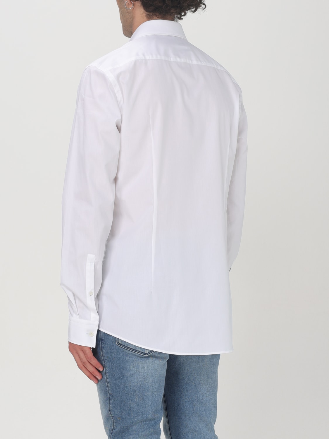 HUGO CAMICIA: Camicia basic Hugo in cotone , Bianco - Img 2