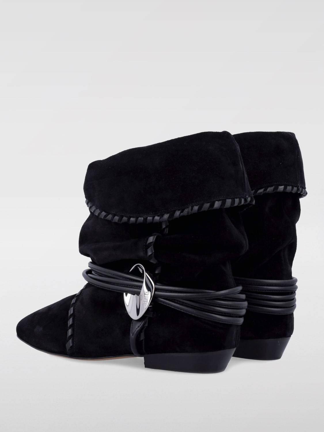 ISABEL MARANT FLAT SHOES: Flat shoes woman Isabel Marant, Black - Img 3